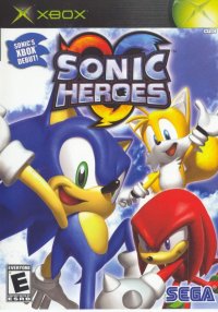 Sonic Heroes PAL Xbox PAL box art